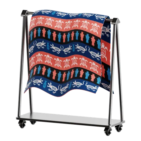 Tejido Sumba Ikat  3D Icon