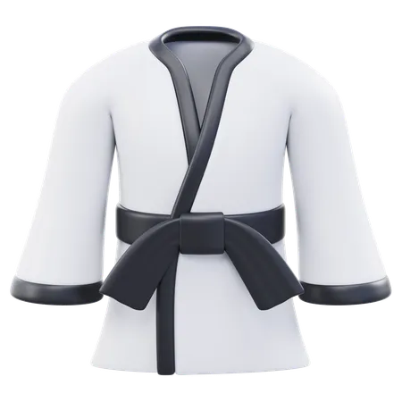 Tekwondo Uniform  3D Icon