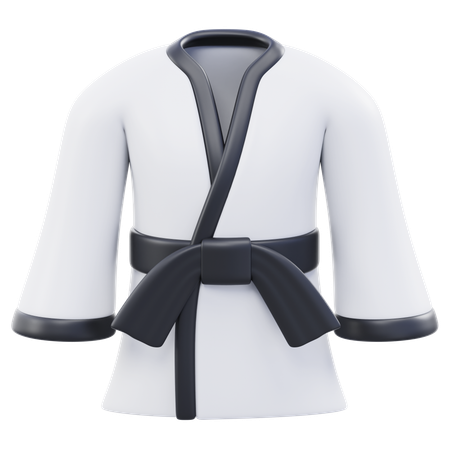 Tekwondo Uniform  3D Icon