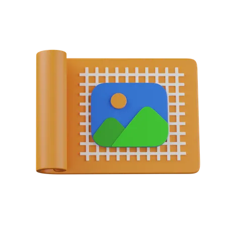 Tela  3D Icon