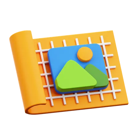 Tela  3D Icon