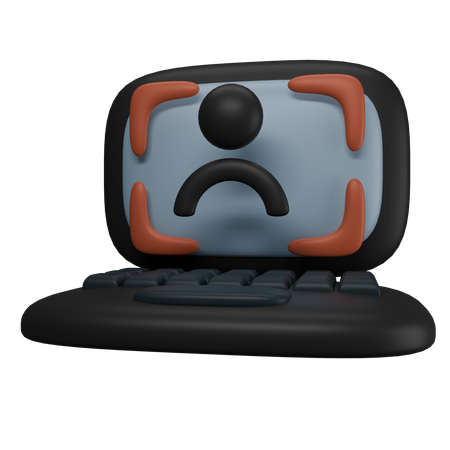 Tela do laptop  3D Icon