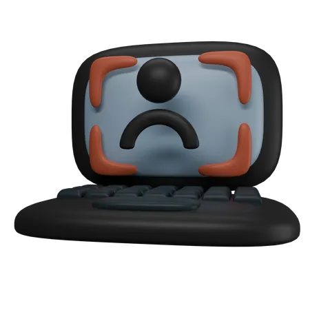 Tela do laptop  3D Icon