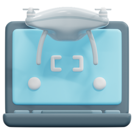 Tela do laptop  3D Icon