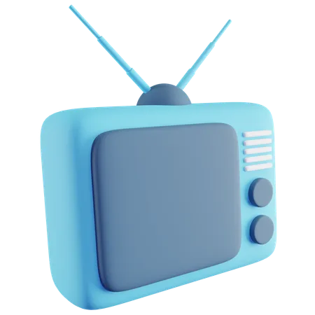 La télé  3D Icon