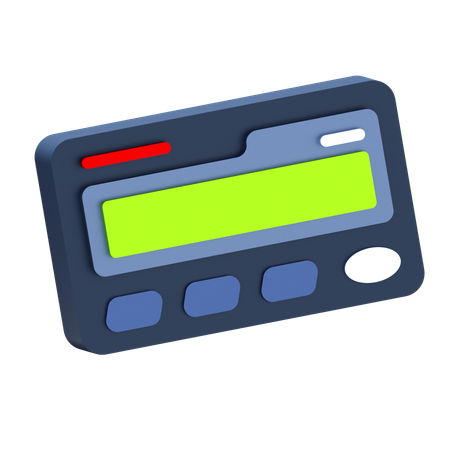 Téléavertisseur  3D Icon