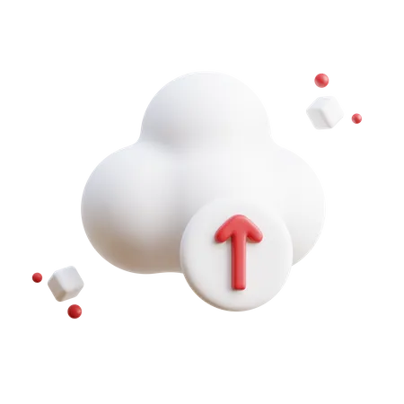 Metaverse De Telechargement Dans Le Cloud 3 D 3D Icon