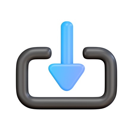 Téléchargement de fichier  3D Icon