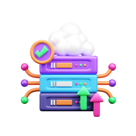 Téléchargement sur le serveur  3D Icon