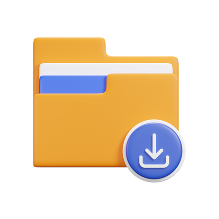 Dossier de téléchargement  3D Icon