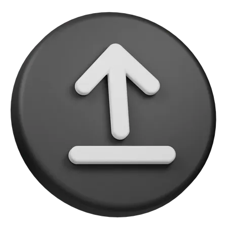 Flèche de téléchargement  3D Icon