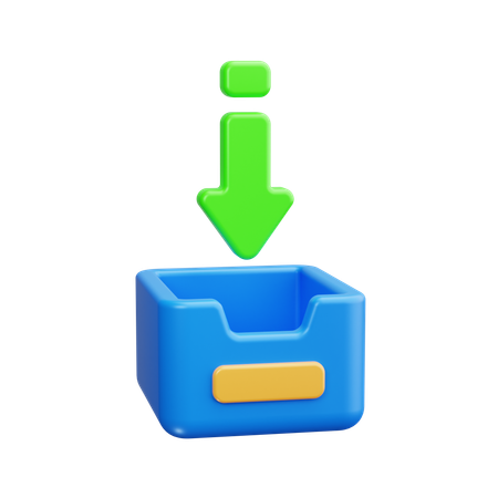 Télécharger un fichier  3D Icon