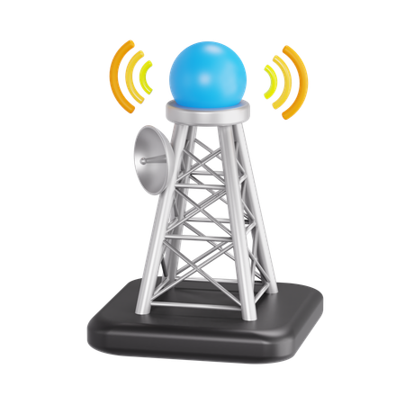 Telecommunication  3D Icon