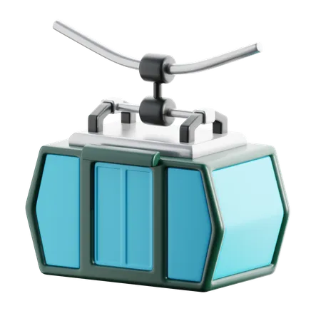 Teleférico  3D Icon