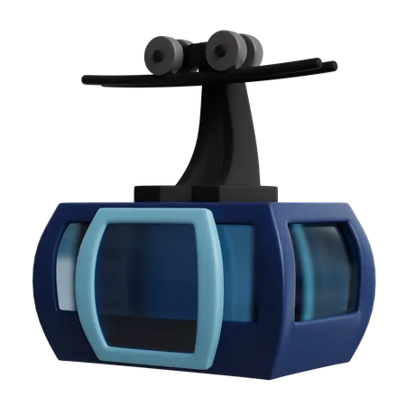 Teleférico  3D Icon