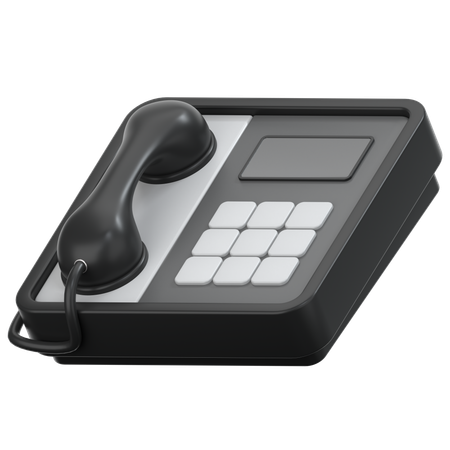 Telefon  3D Icon