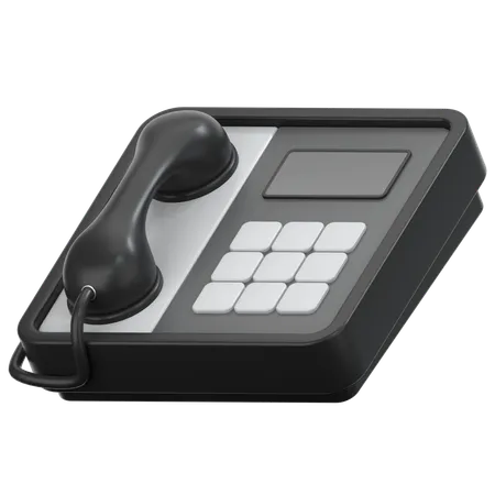 Telefon  3D Icon