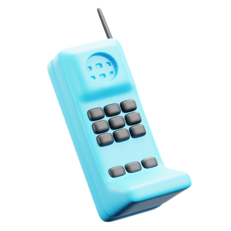 Telefon  3D Icon