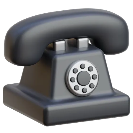 Telefon  3D Icon