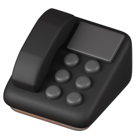 Telefon  3D Icon