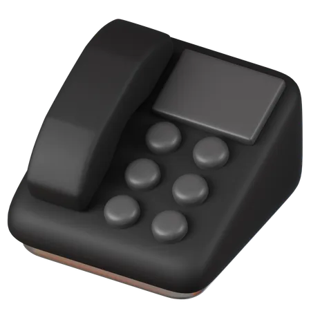 Telefon  3D Icon