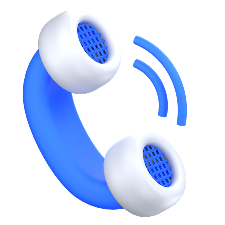 Telefon  3D Icon