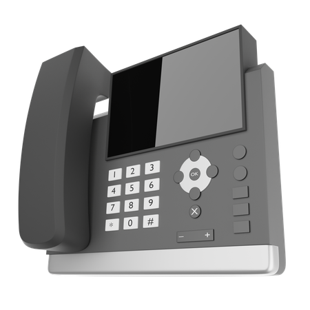 Telefon  3D Icon