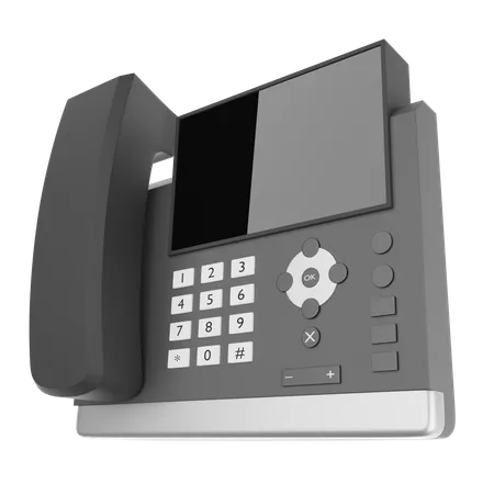 Telefon  3D Icon