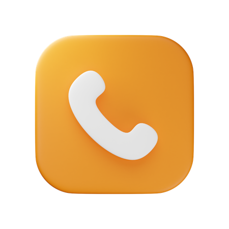 Telefon  3D Icon