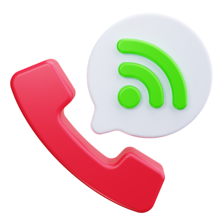 Telefon  3D Icon