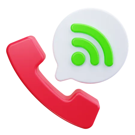 Telefon  3D Icon