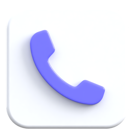 Telefon  3D Icon
