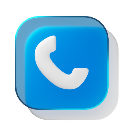 Telefon  3D Icon