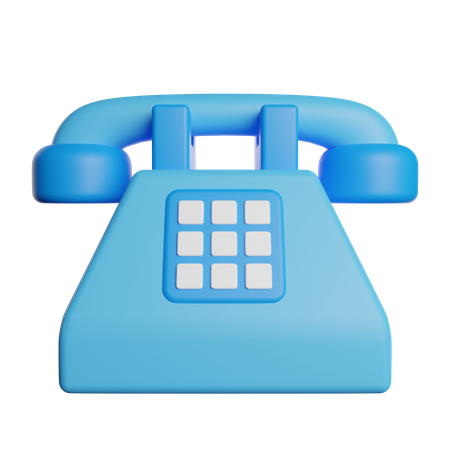 Telefon  3D Icon