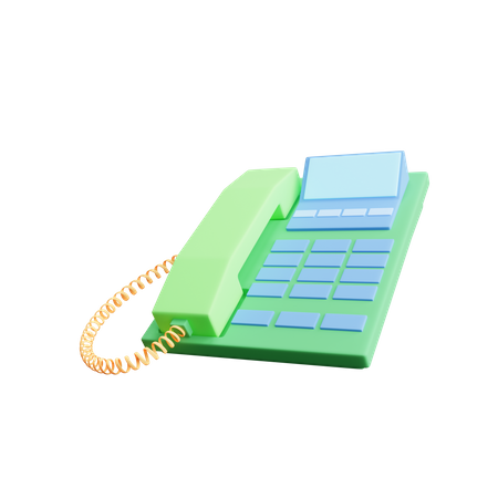 Telefon  3D Illustration