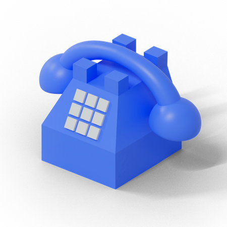 Telefon  3D Illustration