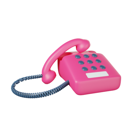 Telefon  3D Illustration