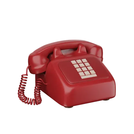 Telefon  3D Icon