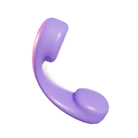 Telefon  3D Icon