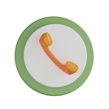 Telefon  3D Icon