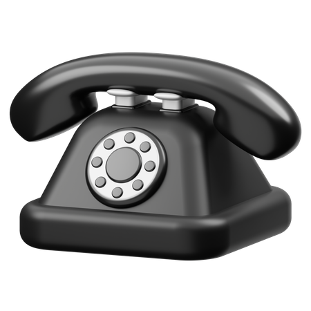 Telefon  3D Icon