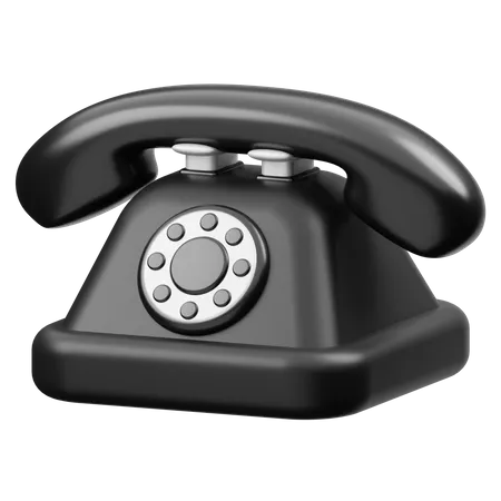 Telefon  3D Icon