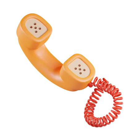 Telefon  3D Icon