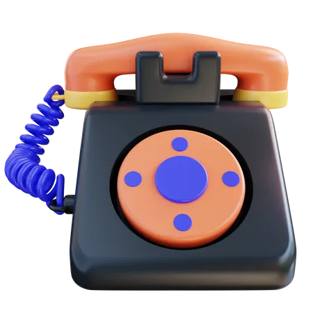 3 D Illustration Telefon 3D Icon