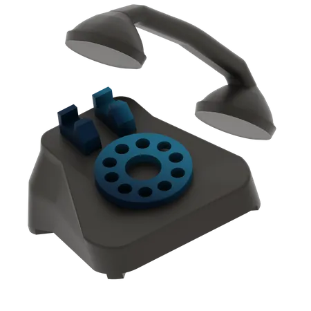 Telefon  3D Icon