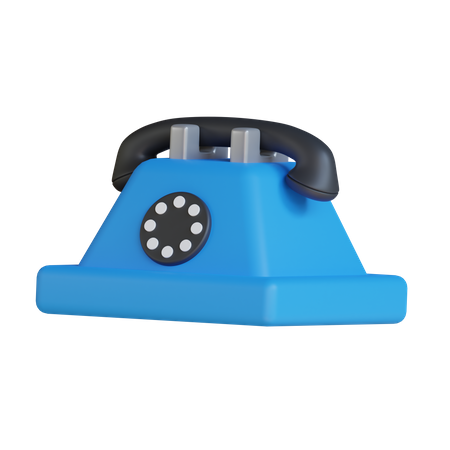 Telefon  3D Icon