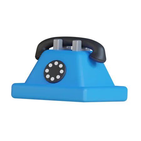 Telefon  3D Icon