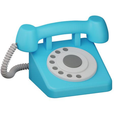 Telefon  3D Icon