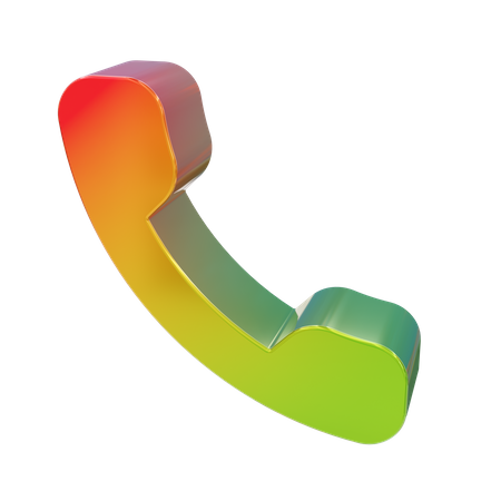 Telefon  3D Icon