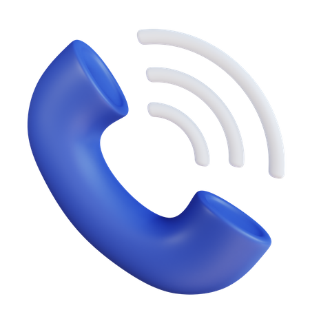 Telefon  3D Icon